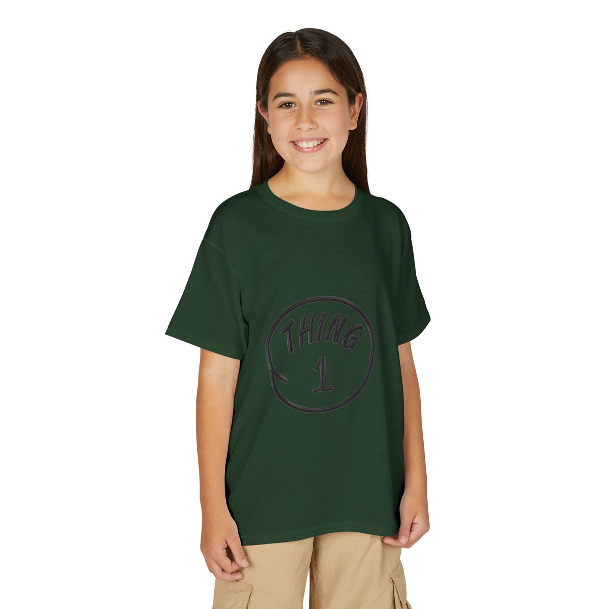 Thing One Youth T-Shirt | Kids & Pet Matching DryBlend Tee