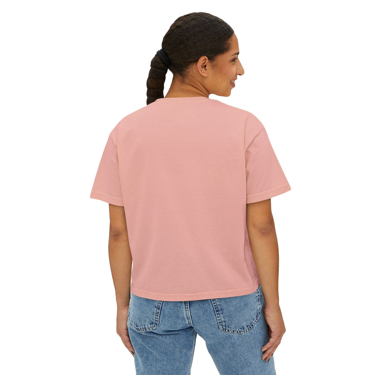 Full-Time Cat Mom Women's Boxy Tee | Comfort Colors Oversized T-Shirt