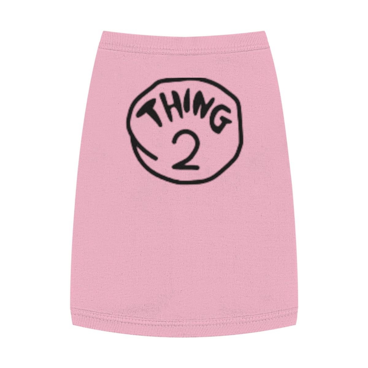 Thing 2 Pet Tank Top | Dog & Cat Shirt (Matching with Kids Tee found in children’s apparel)