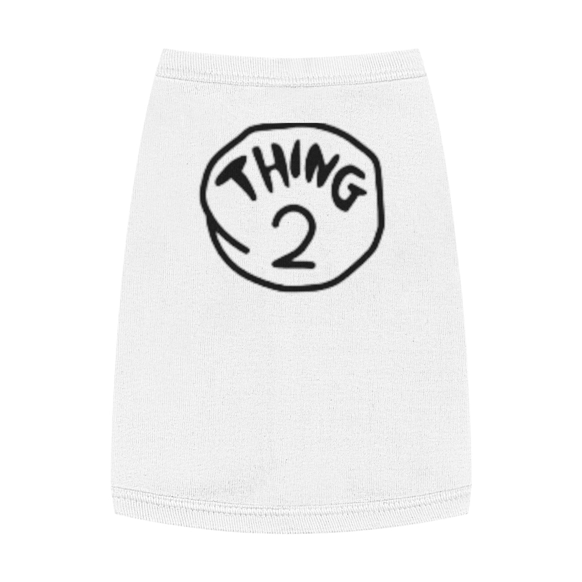 Thing 2 Pet Tank Top | Dog & Cat Shirt (Matching with Kids Tee found in children’s apparel)