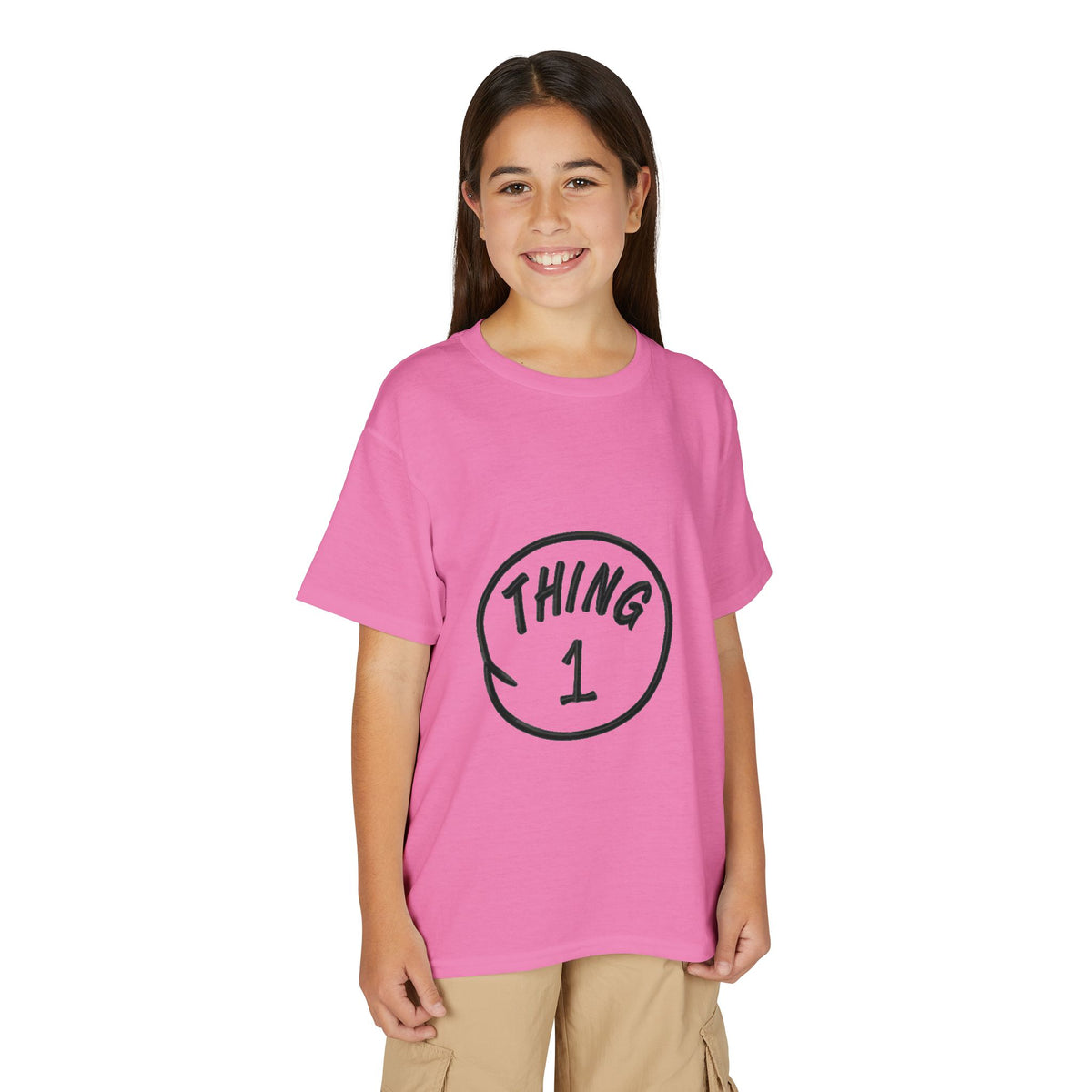 Thing One Youth T-Shirt | Kids & Pet Matching DryBlend Tee