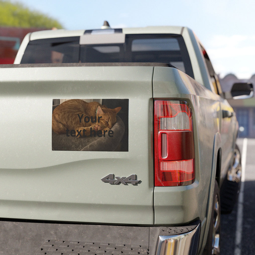 Custom Pet Car Magnet | Personalized Weatherproof Vehicle Magnet