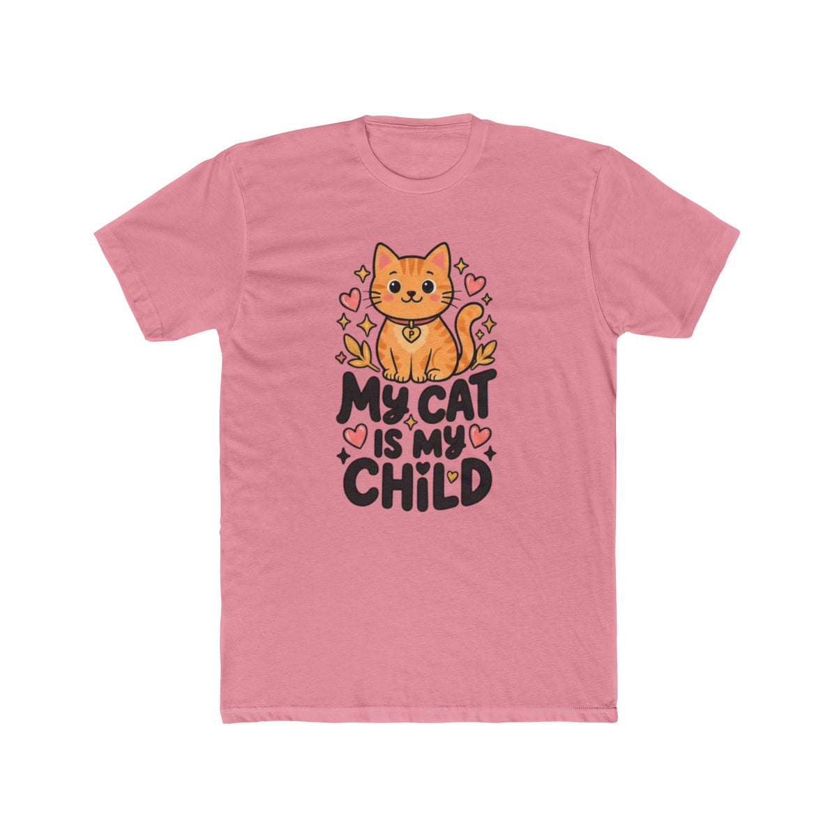 My Cat Is My Child Graphic Tee | Cat Mom & Dad Gift Shirt