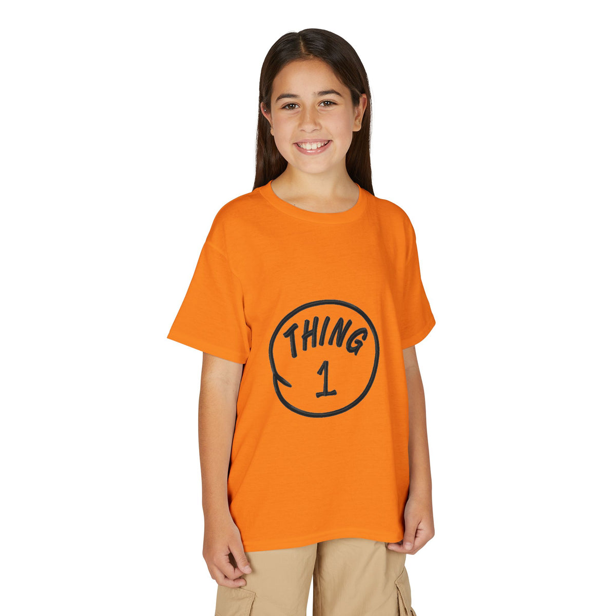 Thing One Youth T-Shirt | Kids & Pet Matching DryBlend Tee