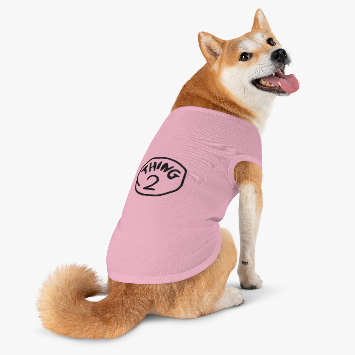 Thing 2 Pet Tank Top | Dog & Cat Shirt (Matching with Kids Tee found in children’s apparel)