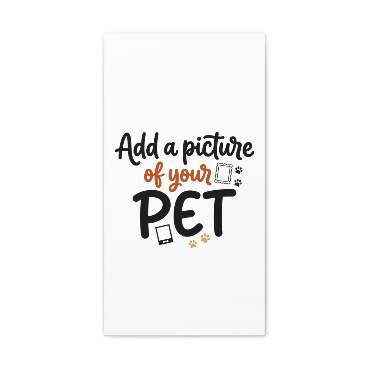 Custom Pet Canvas Wall Art | Personalized Stretched Canvas Print