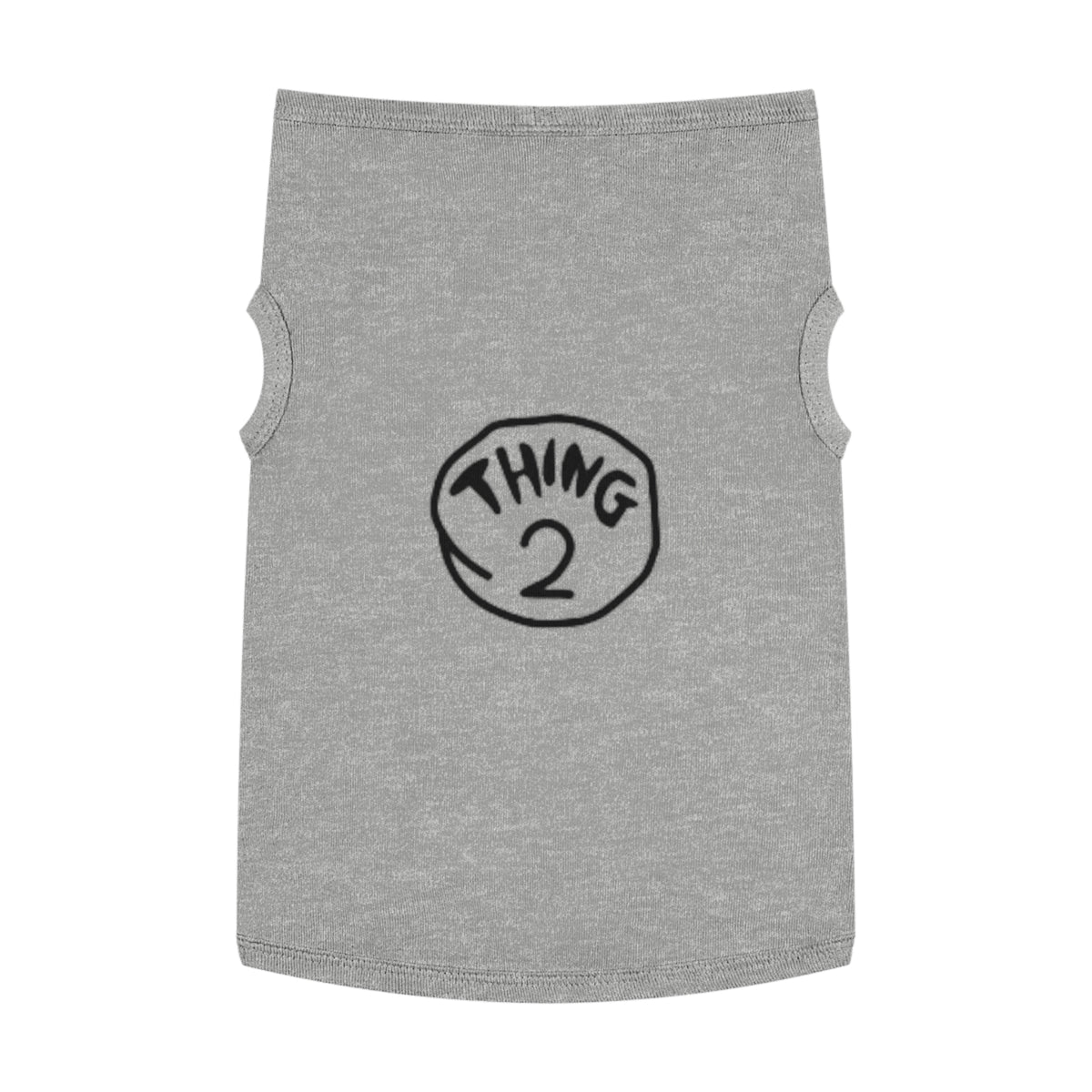 Thing 2 Pet Tank Top | Dog & Cat Shirt (Matching with Kids Tee found in children’s apparel)