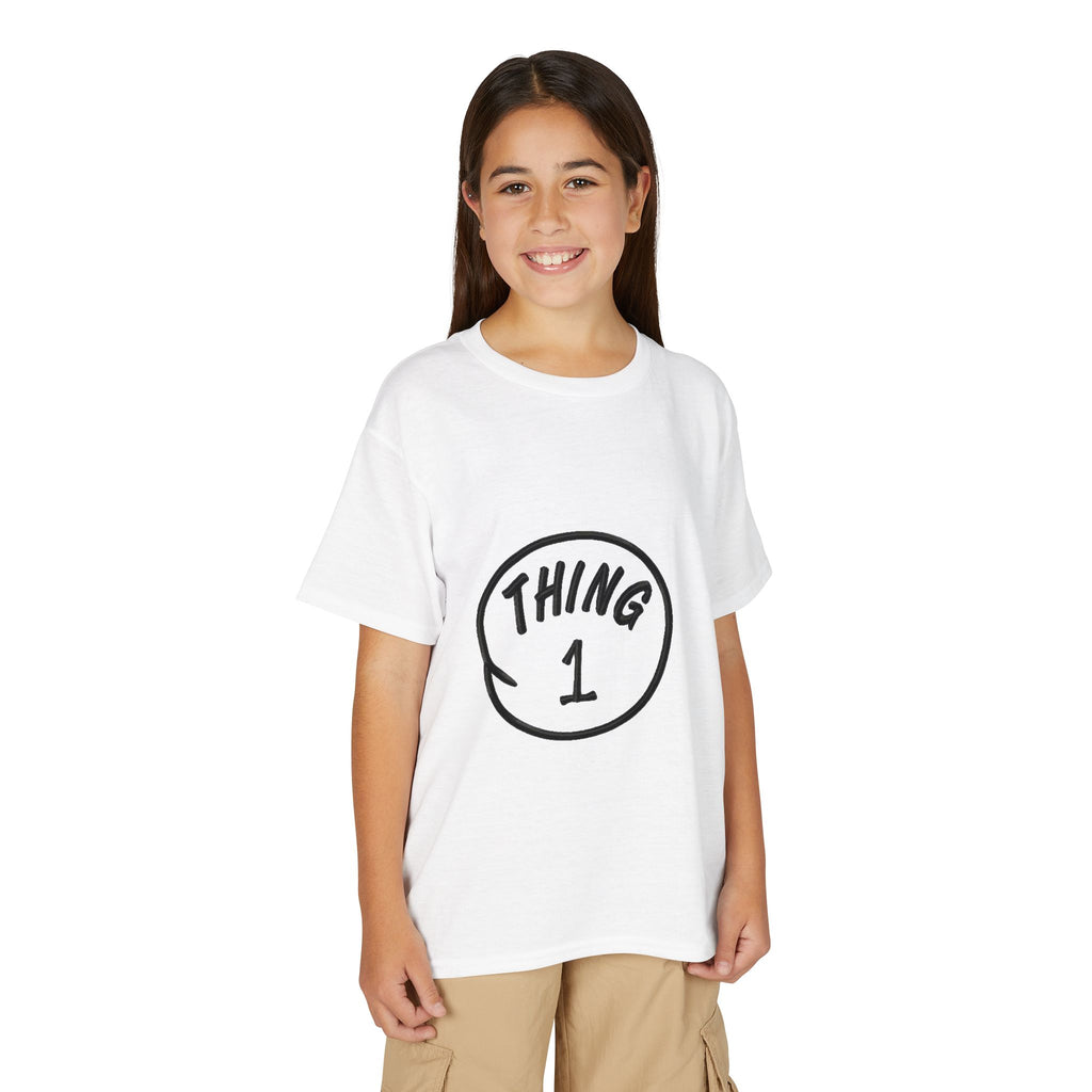 Thing One Youth T-Shirt | Kids & Pet Matching DryBlend Tee