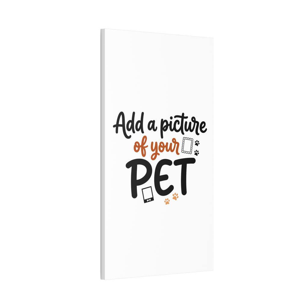 Custom Pet Canvas Wall Art | Personalized Stretched Canvas Print