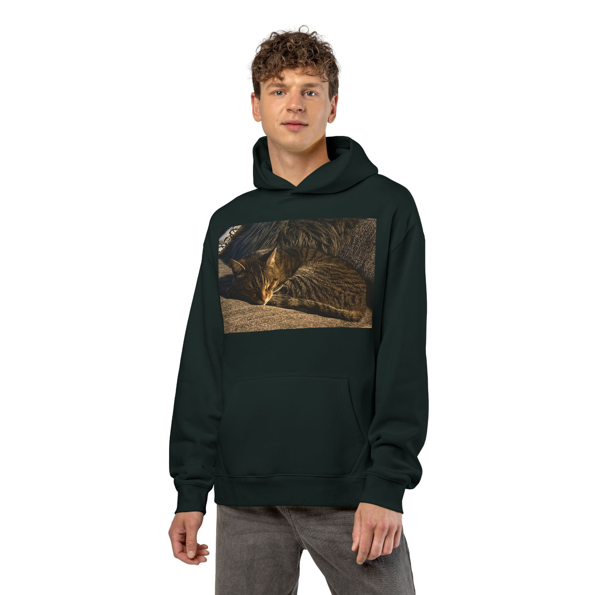 Customizable Relaxed Hoodie | Relaxed Hood | Cat Lover Sweatshirt