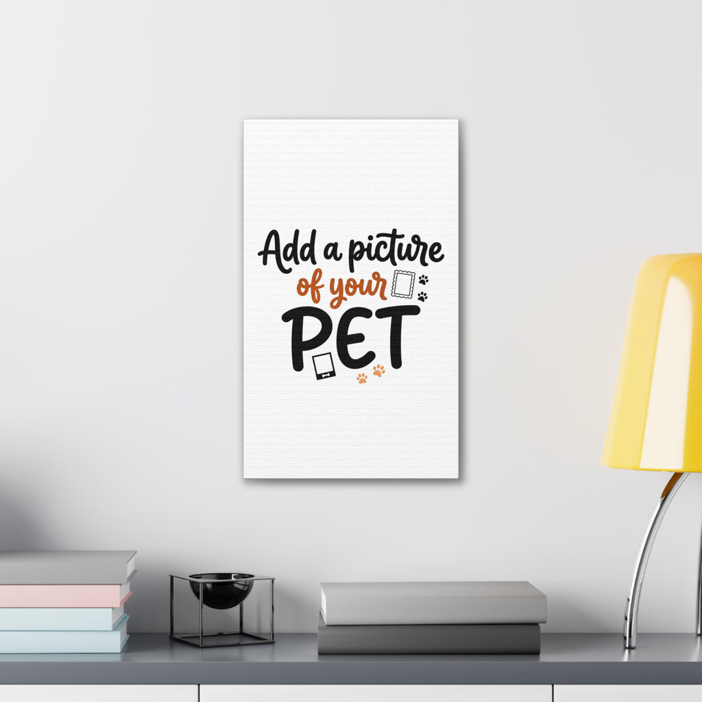 Custom Pet Canvas Wall Art | Personalized Stretched Canvas Print