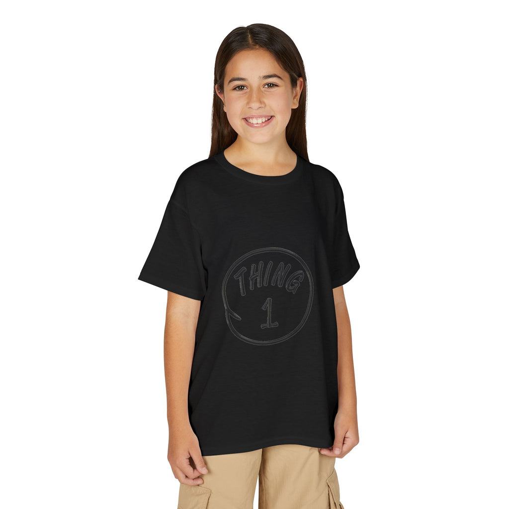 Thing One Youth T-Shirt | Kids & Pet Matching DryBlend Tee