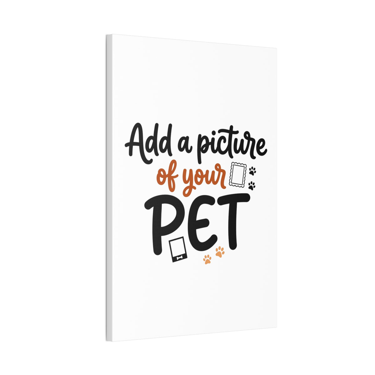 Custom Pet Canvas Wall Art | Personalized Stretched Canvas Print