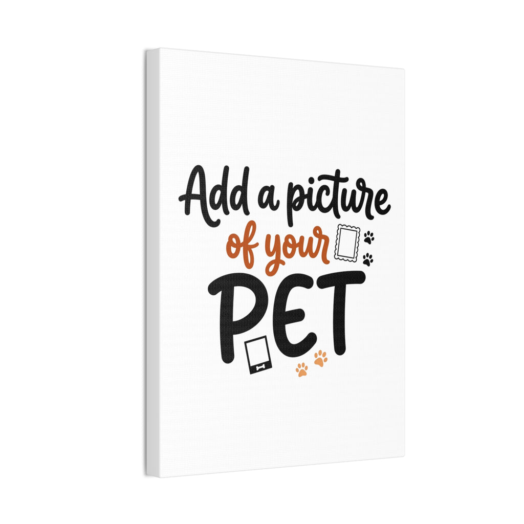 Custom Pet Canvas Wall Art | Personalized Stretched Canvas Print