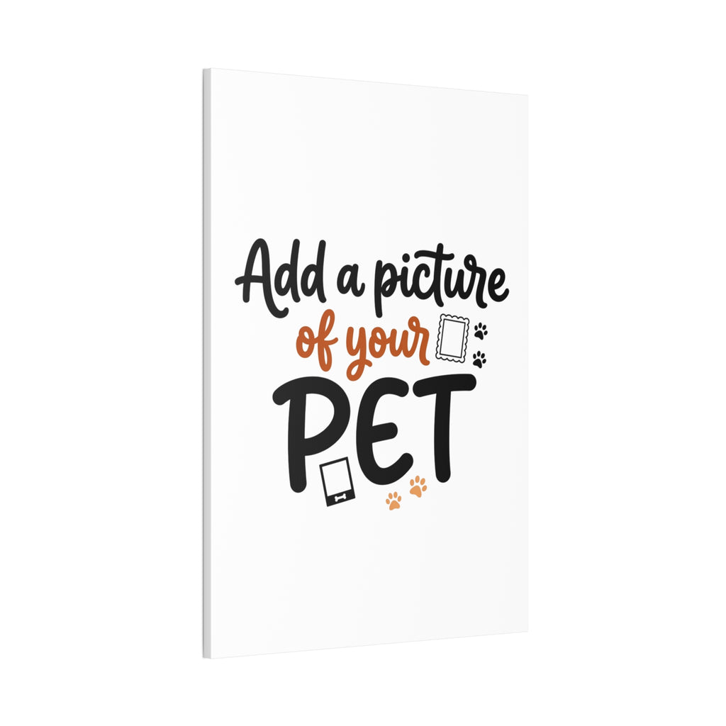 Custom Pet Canvas Wall Art | Personalized Stretched Canvas Print
