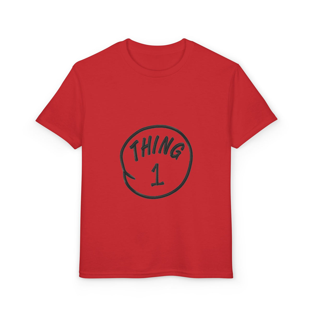 Thing One Youth T-Shirt | Kids & Pet Matching DryBlend Tee