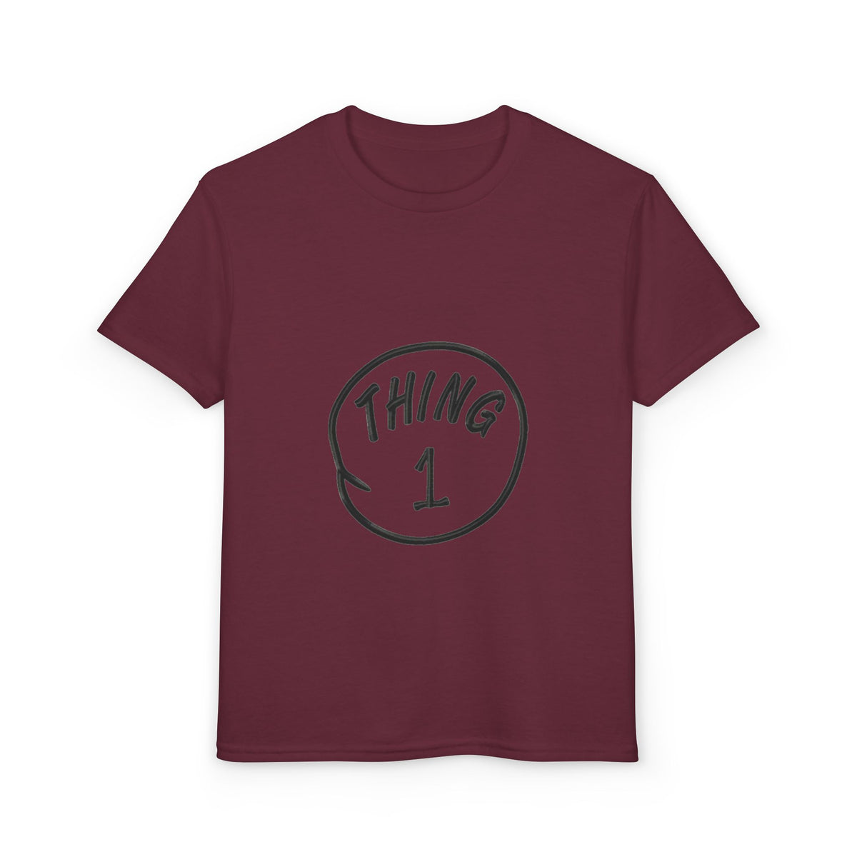 Thing One Youth T-Shirt | Kids & Pet Matching DryBlend Tee
