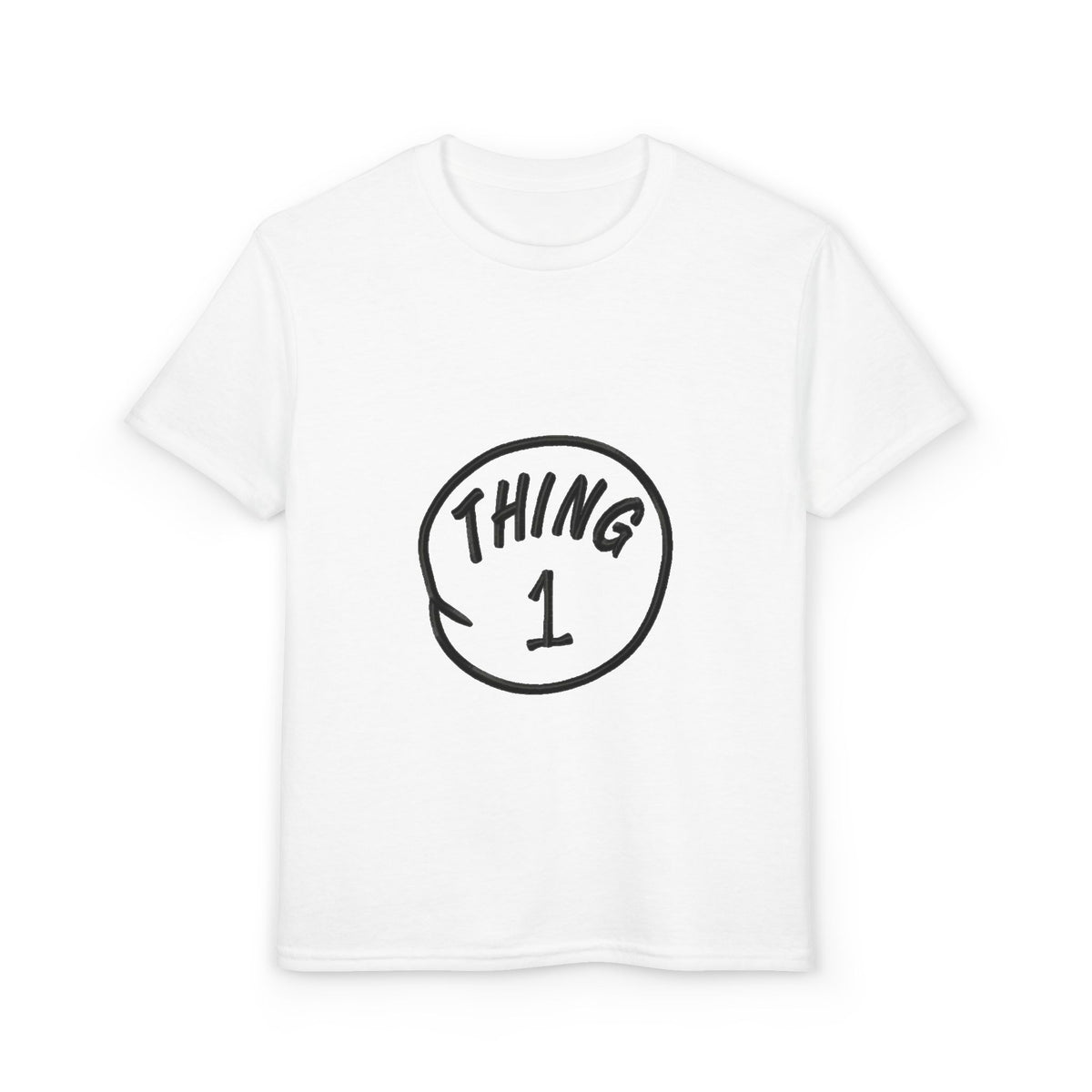 Thing One Youth T-Shirt | Kids & Pet Matching DryBlend Tee