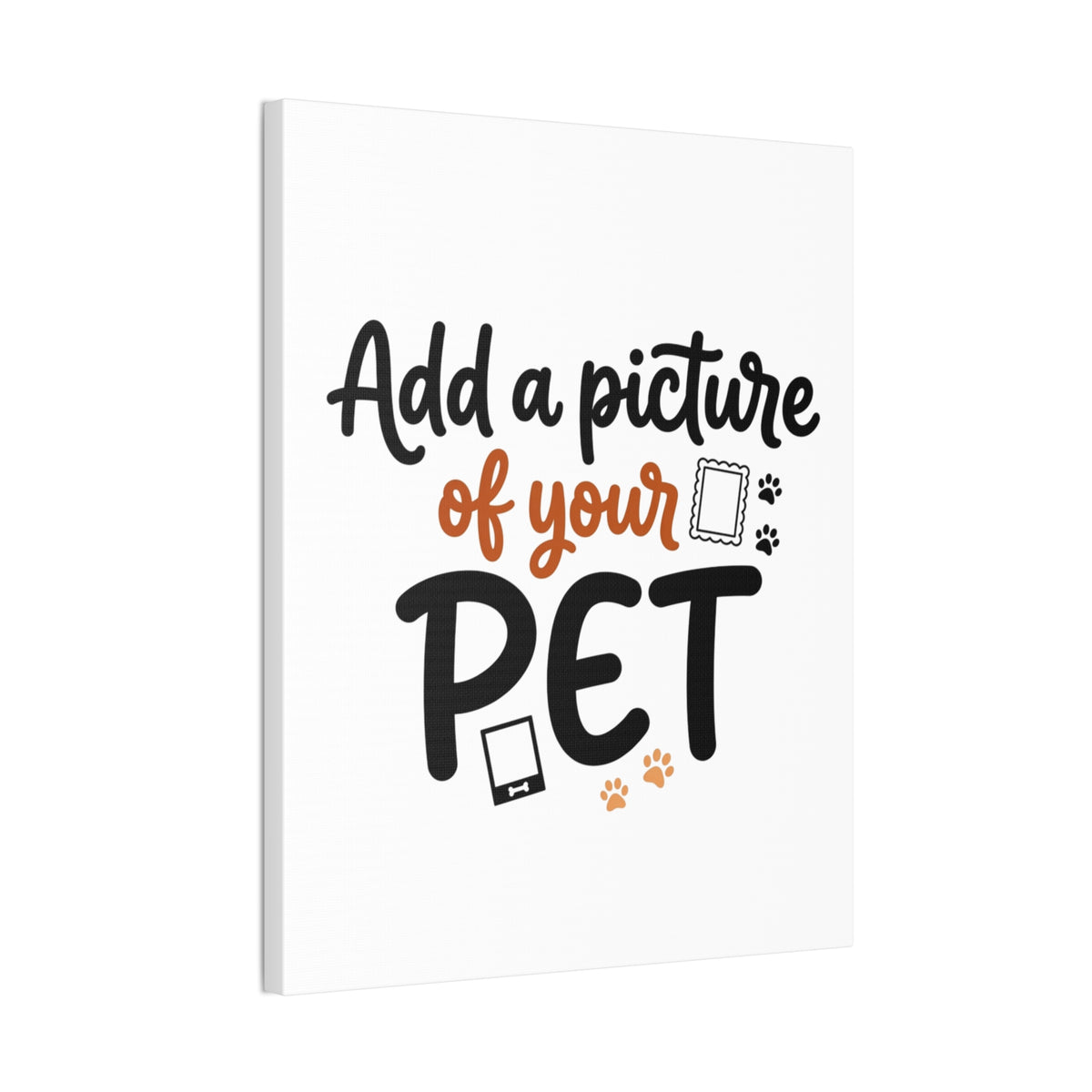 Custom Pet Canvas Wall Art | Personalized Stretched Canvas Print
