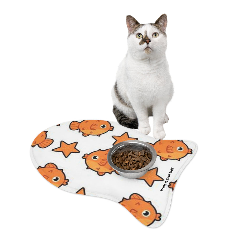 Customizable Pet Feeding Mat | Personalized Non-Slip Cat & Dog Placemat