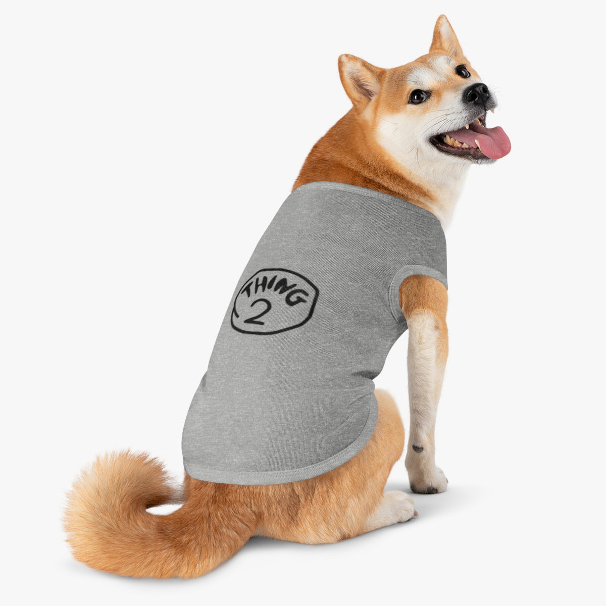 Thing 2 Pet Tank Top | Dog & Cat Shirt (Matching with Kids Tee found in children’s apparel)