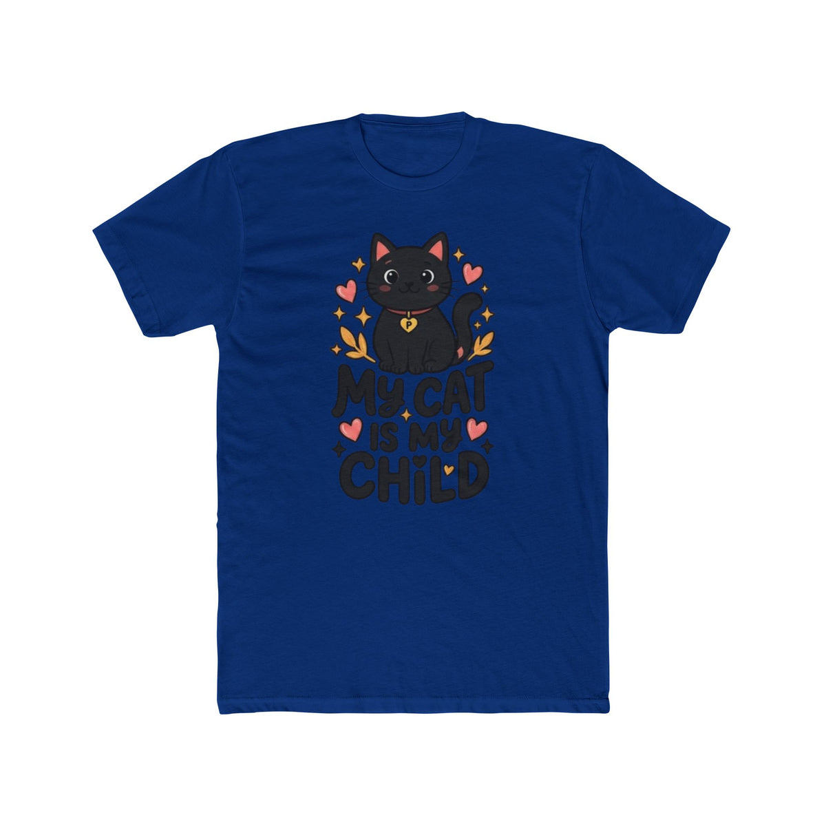 My Cat Is My Child Unisex Crew Tee | Lightweight Cat Lover Shirt