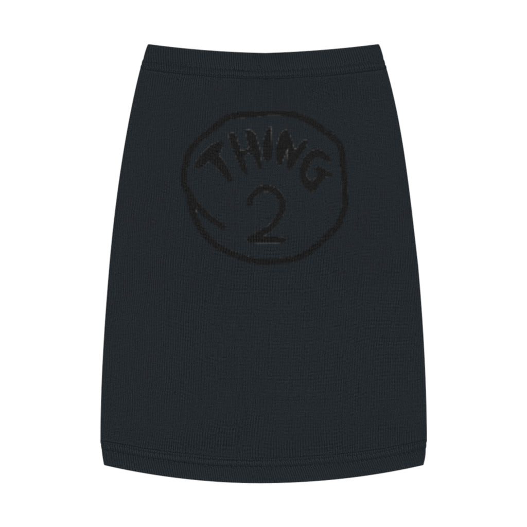 Thing 2 Pet Tank Top | Dog & Cat Shirt (Matching with Kids Tee found in children’s apparel)