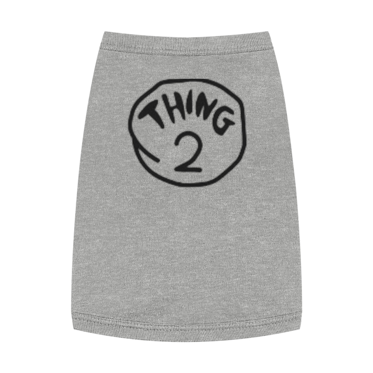Thing 2 Pet Tank Top | Dog & Cat Shirt (Matching with Kids Tee found in children’s apparel)