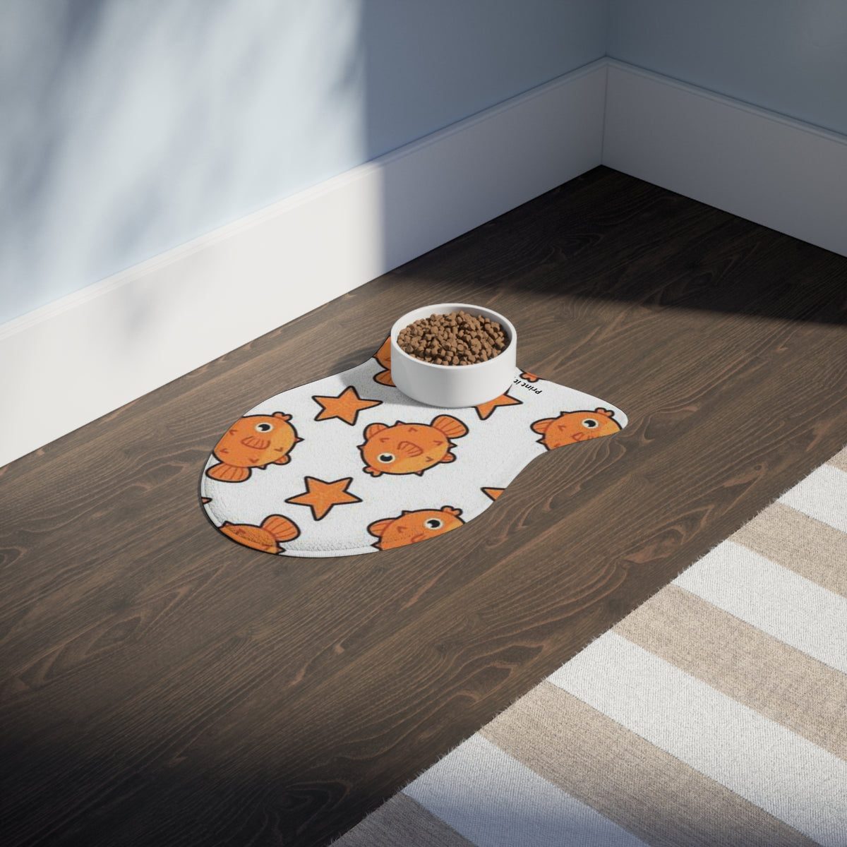 Customizable Pet Feeding Mat | Personalized Non-Slip Cat & Dog Placemat