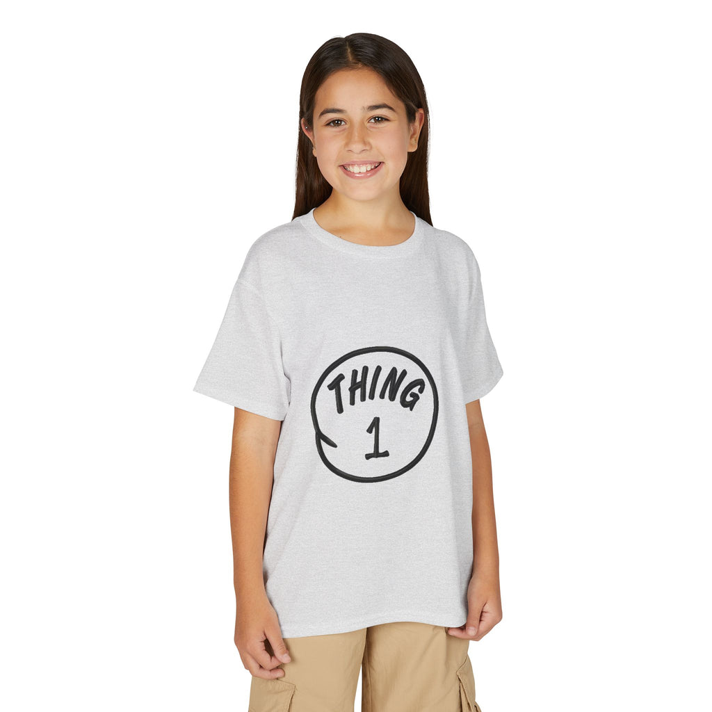 Thing One Youth T-Shirt | Kids & Pet Matching DryBlend Tee