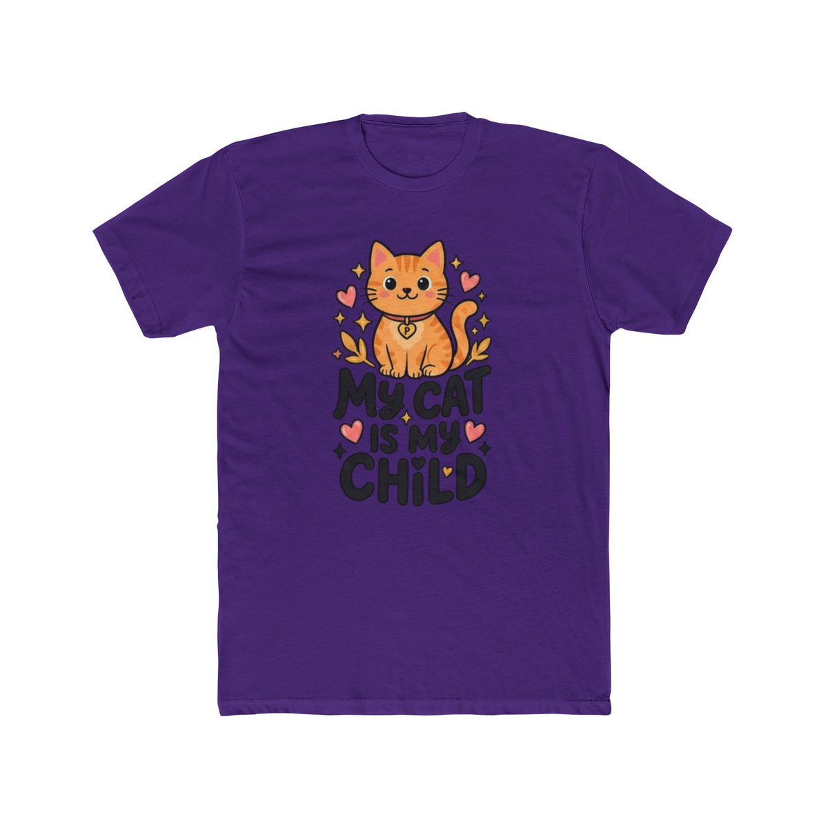 My Cat Is My Child Graphic Tee | Cat Mom & Dad Gift Shirt