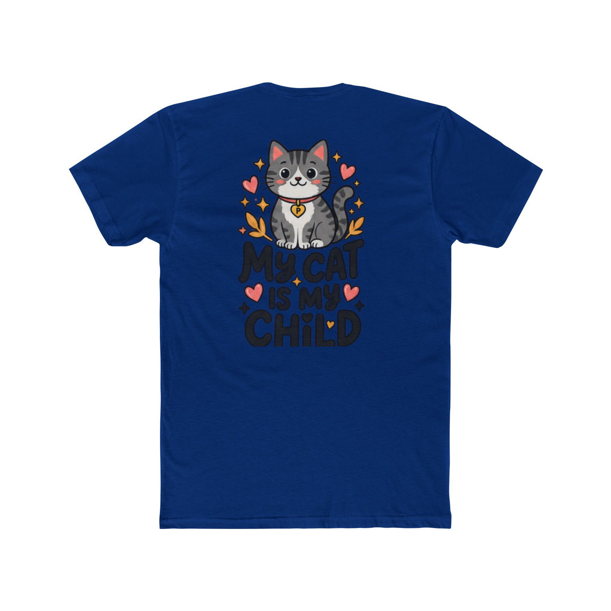 My Cat Is My Child T-Shirt | Soft Fitted Cat Lover Tee