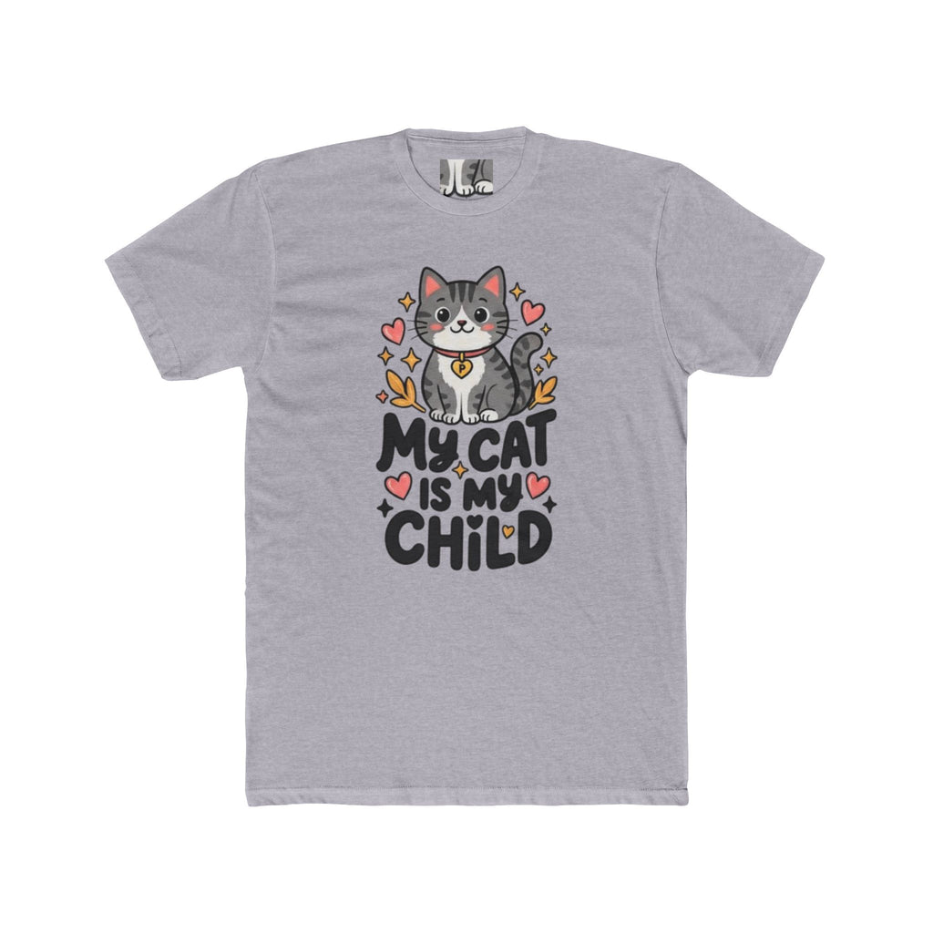 My Cat Is My Child T-Shirt | Soft Fitted Cat Lover Tee