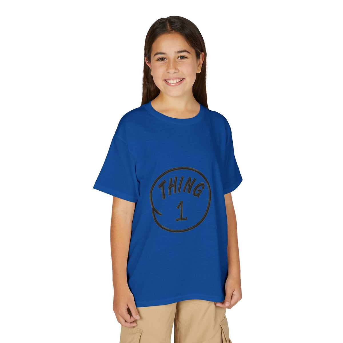 Thing One Youth T-Shirt | Kids & Pet Matching DryBlend Tee