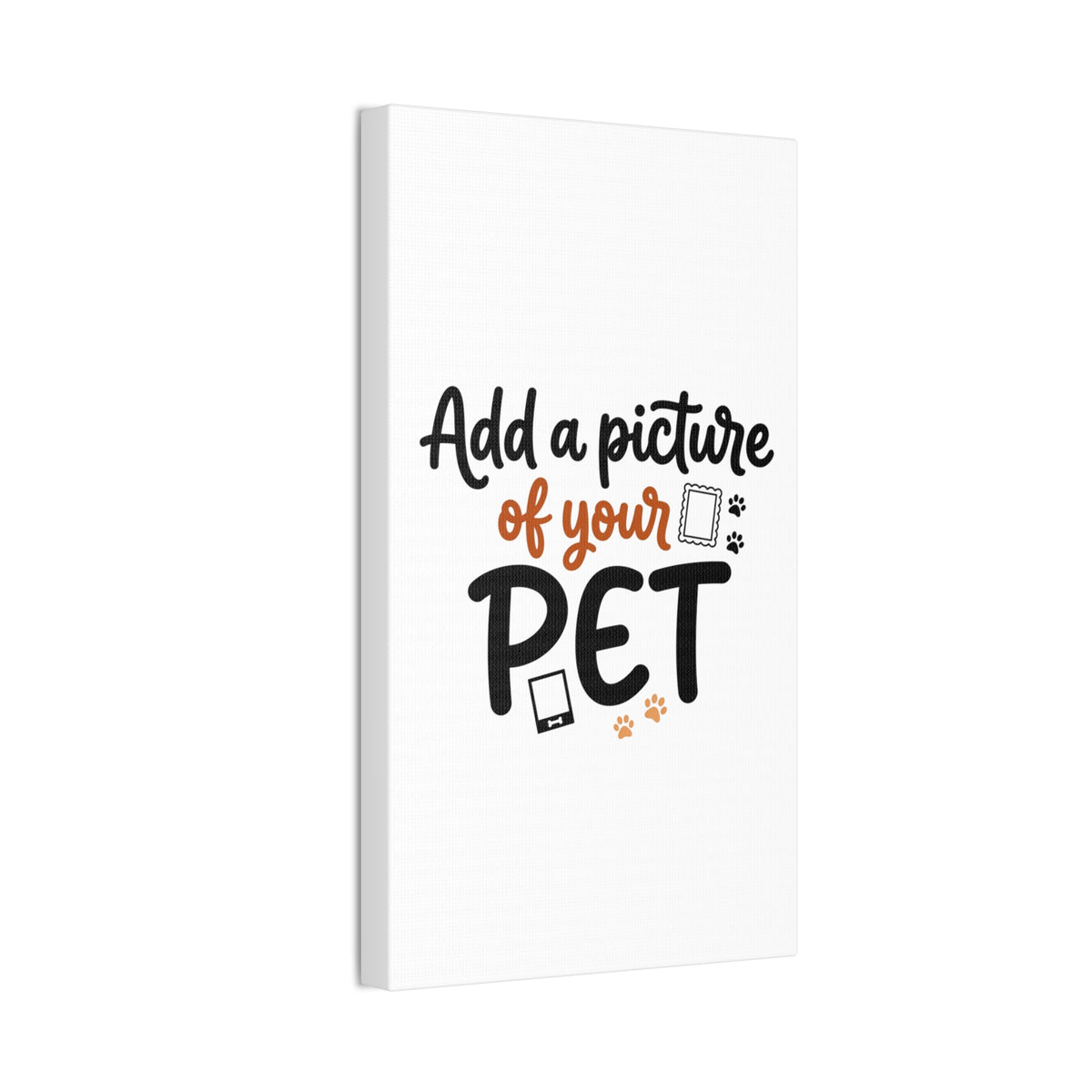 Custom Pet Canvas Wall Art | Personalized Stretched Canvas Print