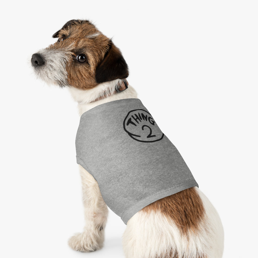 Thing 2 Pet Tank Top | Dog & Cat Shirt (Matching with Kids Tee found in children’s apparel)