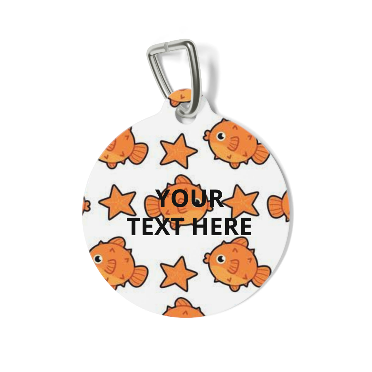 Custom Pet Tag | Personalized ID Tag with Photo & Text