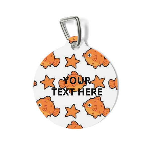 Custom Pet Tag | Personalized ID Tag with Photo & Text