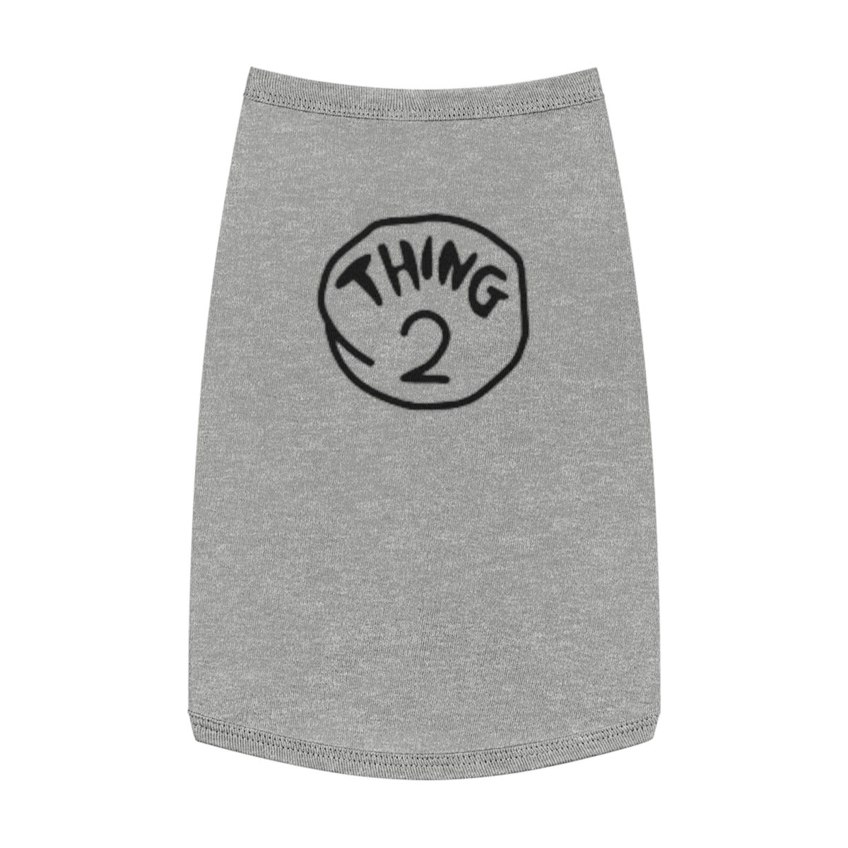 Thing 2 Pet Tank Top | Dog & Cat Shirt (Matching with Kids Tee found in children’s apparel)
