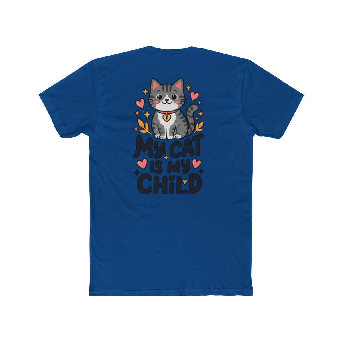 My Cat Is My Child T-Shirt | Soft Fitted Cat Lover Tee