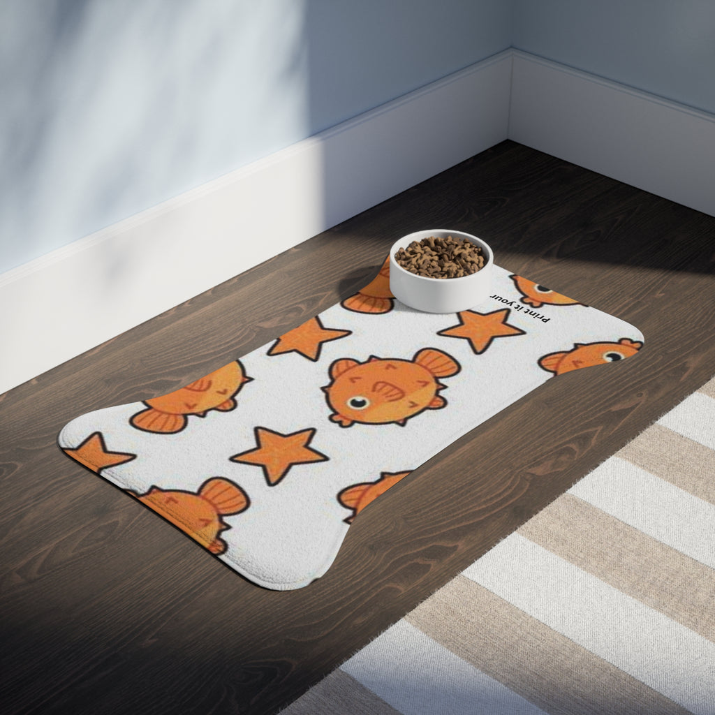 Customizable Pet Feeding Mat | Personalized Non-Slip Cat & Dog Placemat