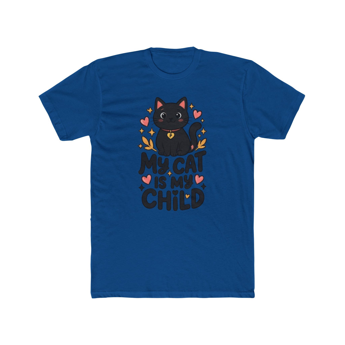 My Cat Is My Child Unisex Crew Tee | Lightweight Cat Lover Shirt