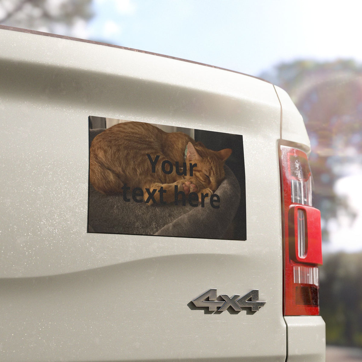 Custom Pet Car Magnet | Personalized Weatherproof Vehicle Magnet