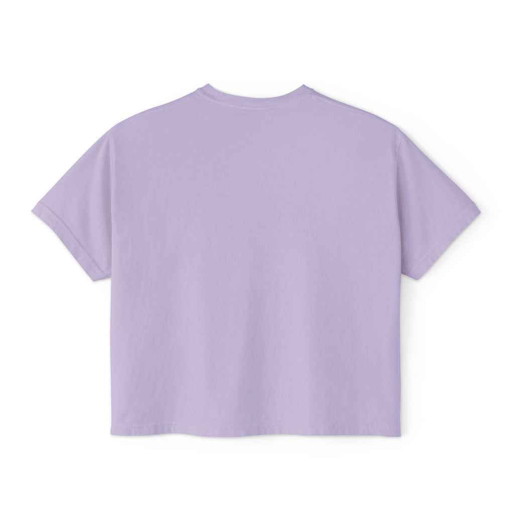Full-Time Cat Mom Women's Boxy Tee | Comfort Colors Oversized T-Shirt