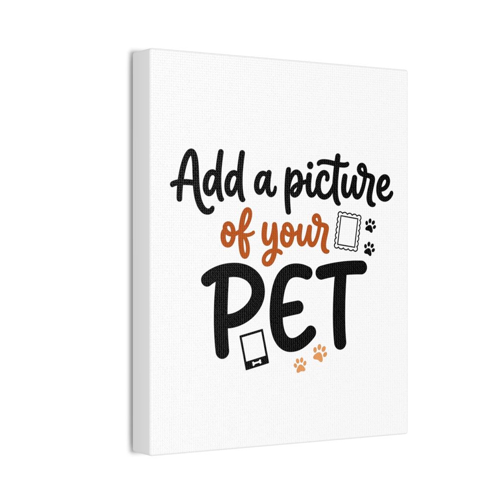 Custom Pet Canvas Wall Art | Personalized Stretched Canvas Print