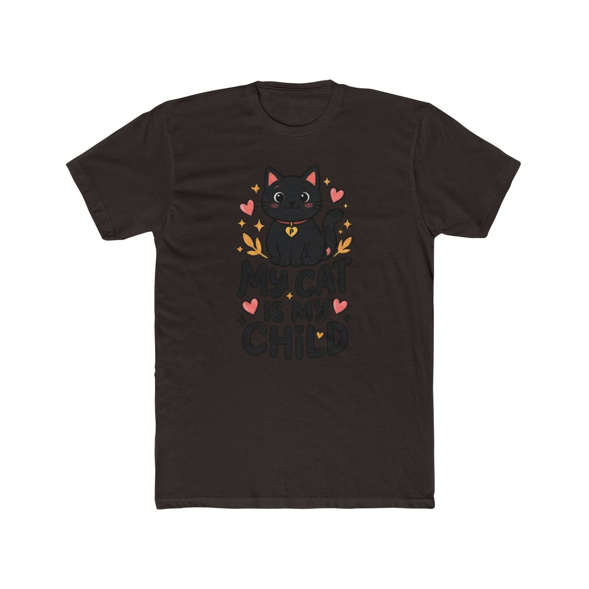 My Cat Is My Child Unisex Crew Tee | Lightweight Cat Lover Shirt