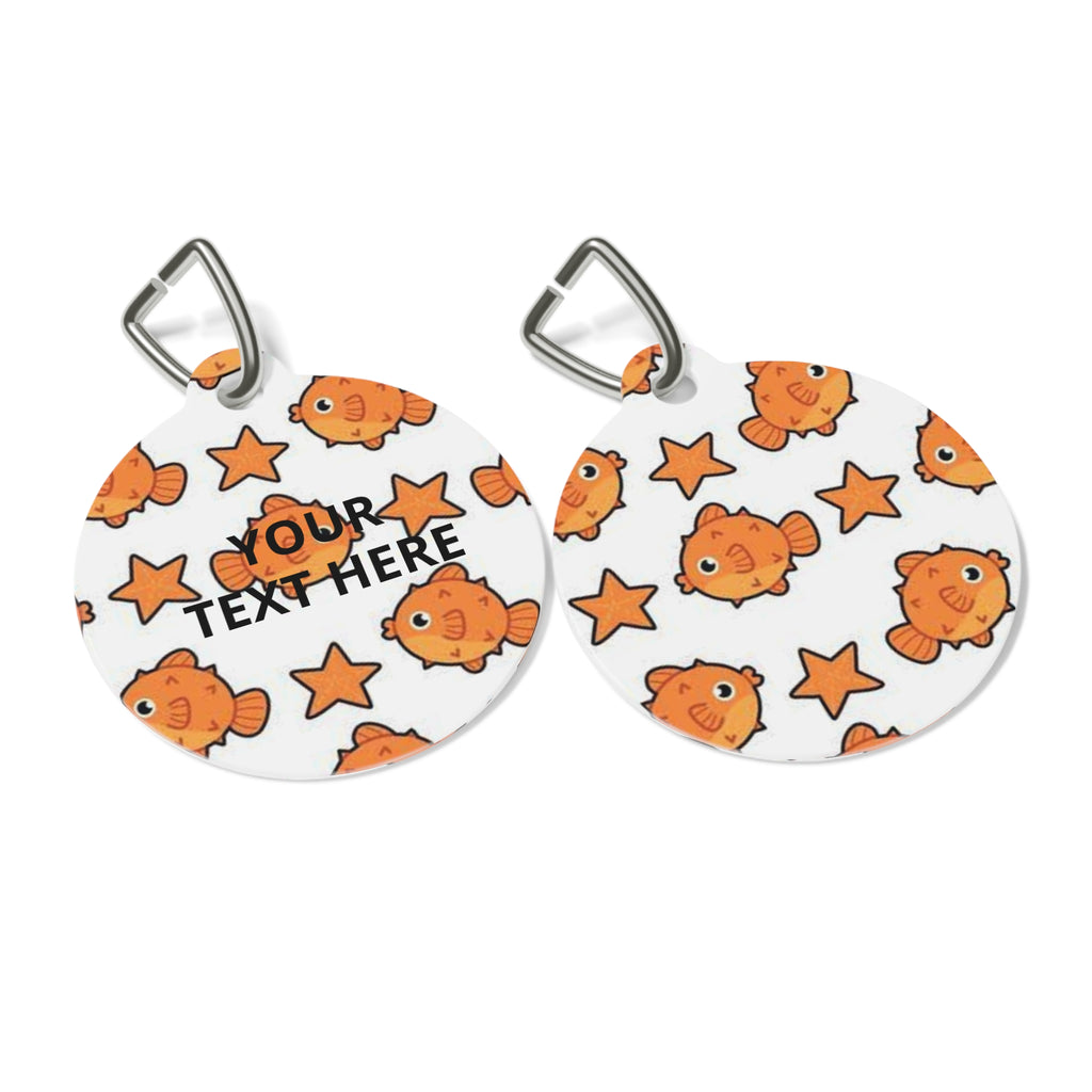 Custom Pet Tag | Personalized ID Tag with Photo & Text