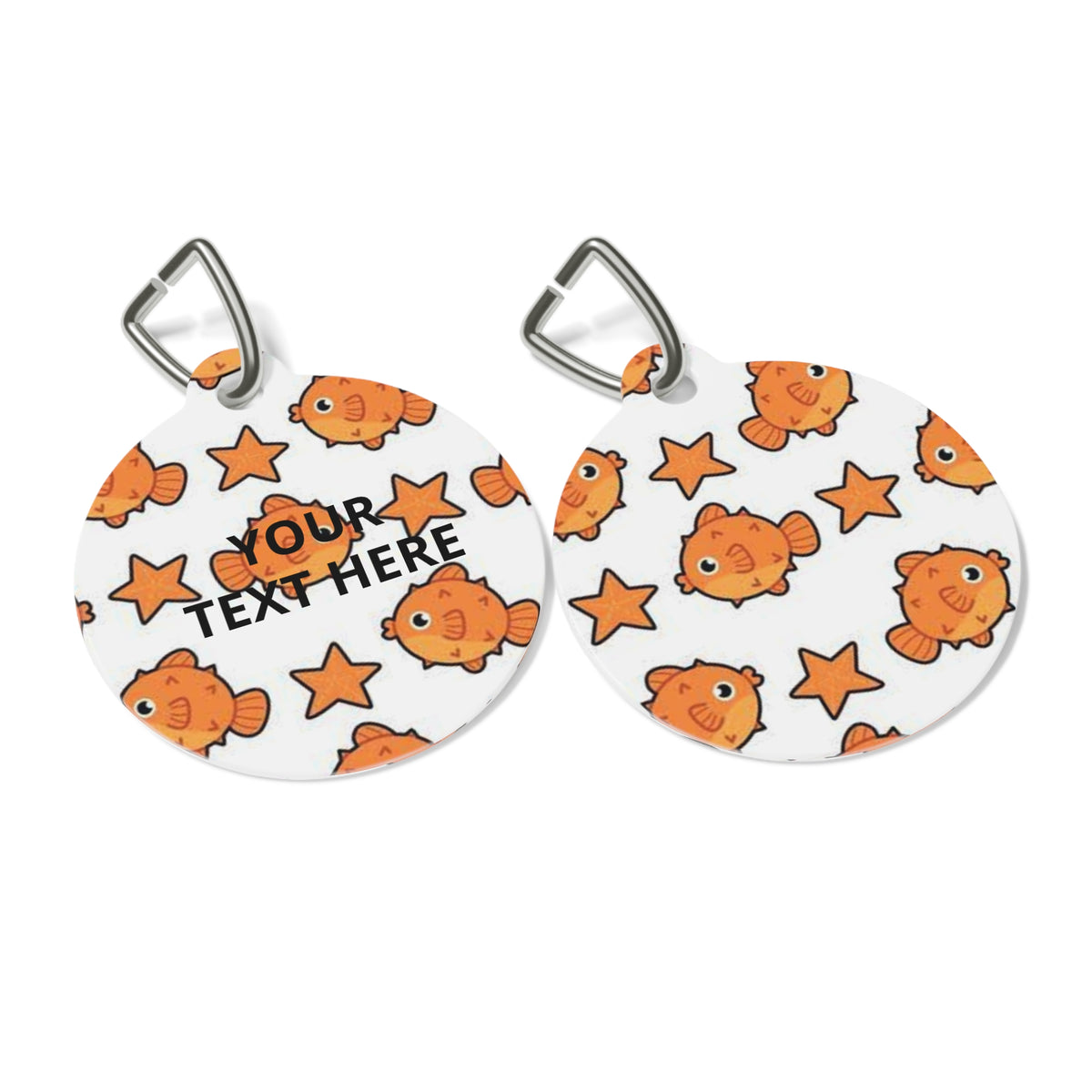 Custom Pet Tag | Personalized ID Tag with Photo & Text