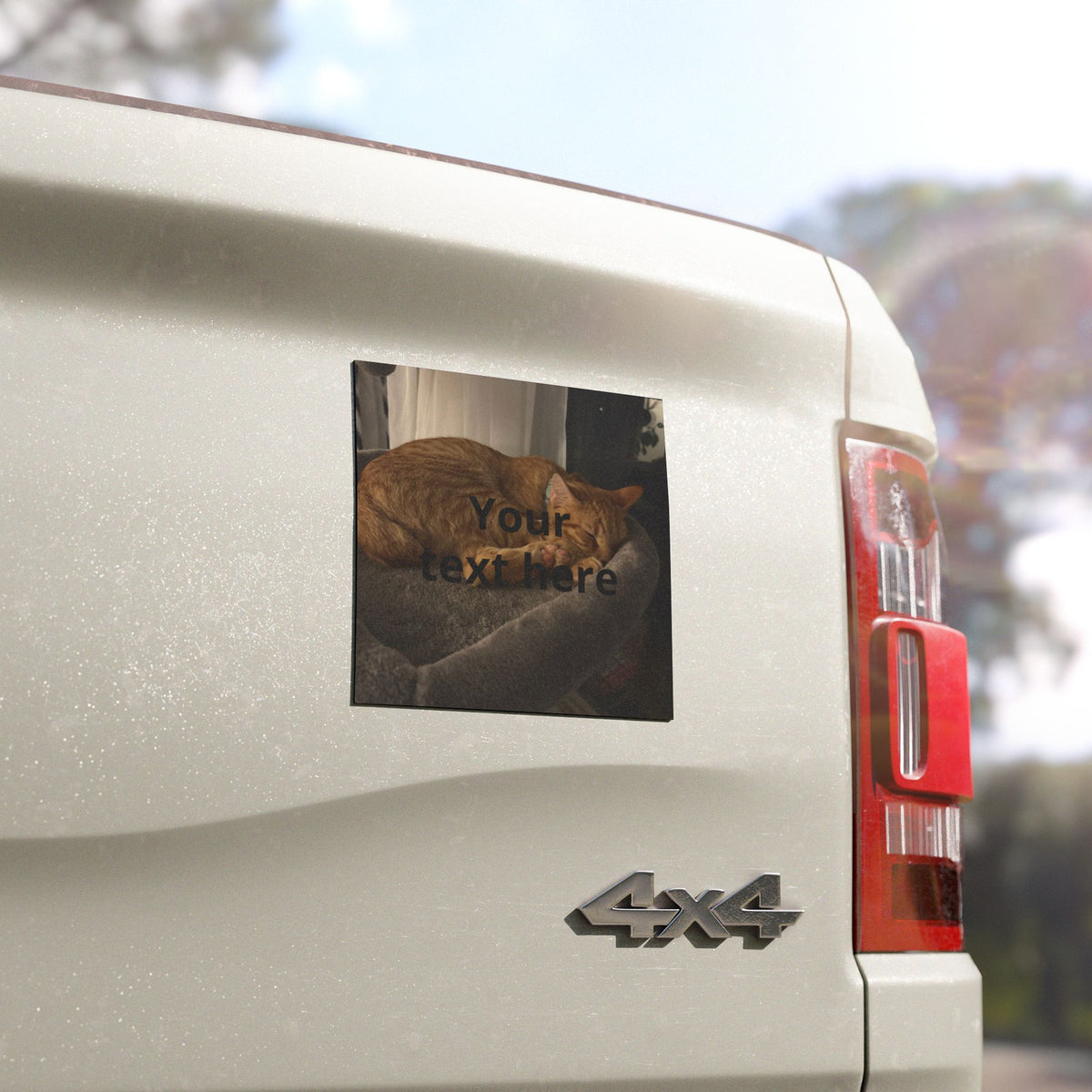 Custom Pet Car Magnet | Personalized Weatherproof Vehicle Magnet