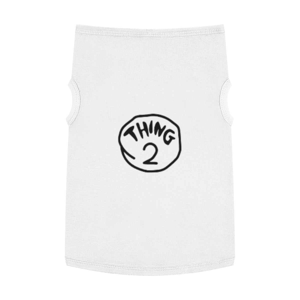 Thing 2 Pet Tank Top | Dog & Cat Shirt (Matching with Kids Tee found in children’s apparel)